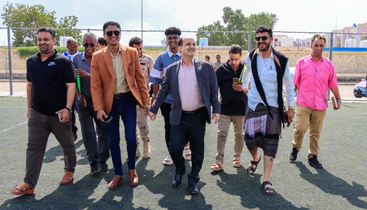 الشاذلي ومدير مديرية دارسعد يطلعان على أحوال نادي النصر