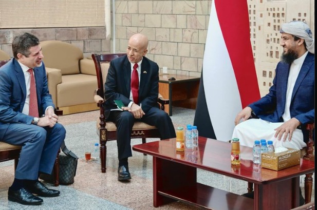 المحرّمي يبحث مع السفير الأميركي سبل دعم الاقتصاد اليمني ومواجهة تهديدات الحوثي