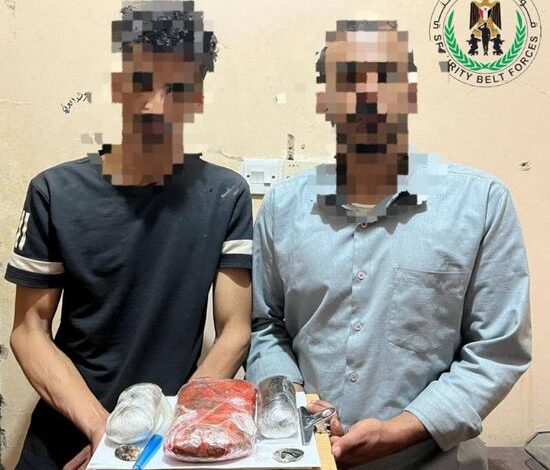 الحزام الأمني بعدن يحبط محاولة تهريب مخدرات