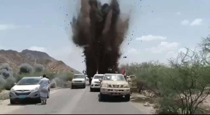 عاجل: انفجار عبوة ناسفة بطقم عسكري في مودية