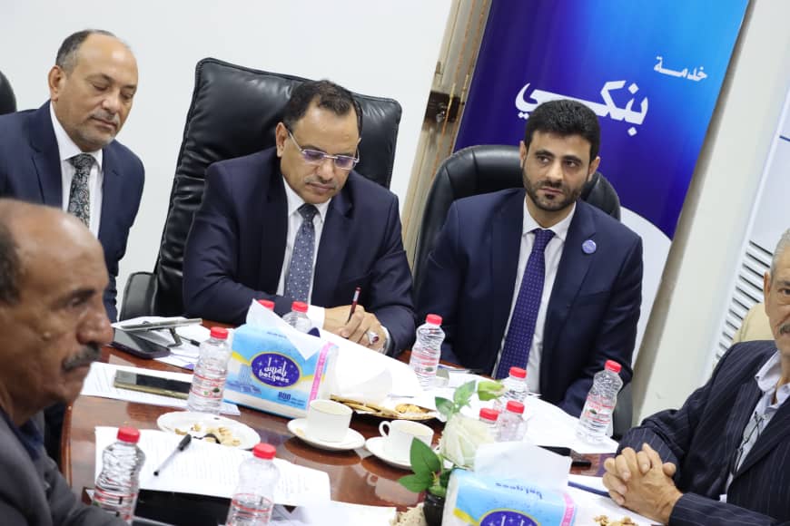 وزير الزراعة والري والثروة السمكية يزور كاك بنك للاطلاع على اخر مستجدات البنك