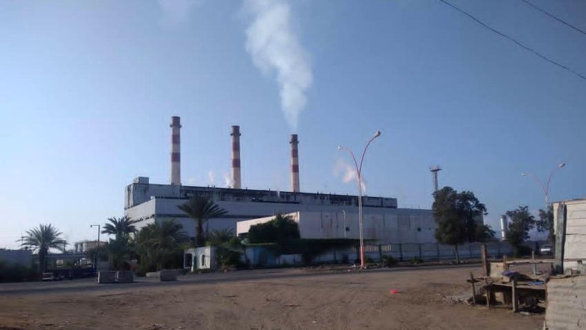 إعادة تشغيل محطة كهرباء المنصورة بعدن