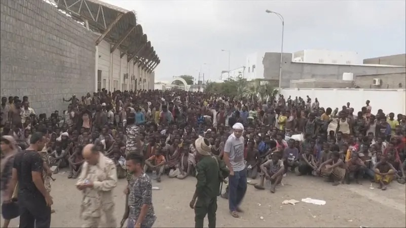 الهجرة الدولية تنفي إشرافها على مركز إيواء تم قصفها في صعدة