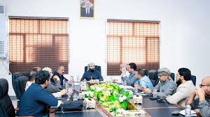 وكيل وزارة الاوقاف يناقش مع الخطوط الجوية اليمنية ترتيبات نقل الحجاج