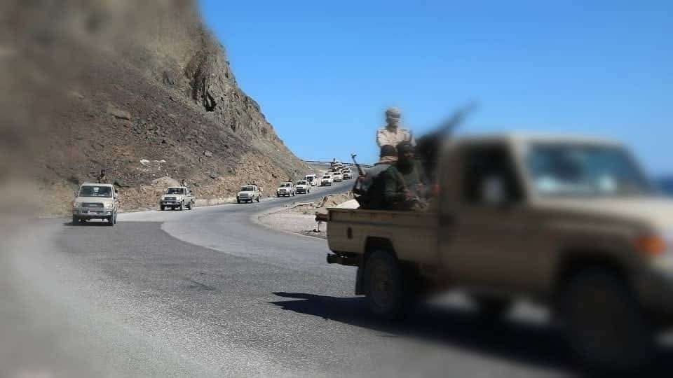 قوات النخبة الحضرمية تداهم أوكار لتنظيم القاعده الإرهابي في وادي عرف
