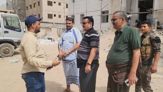 الداؤودي يتفقد مشروع بناء المجمع القضائي في المنصورة