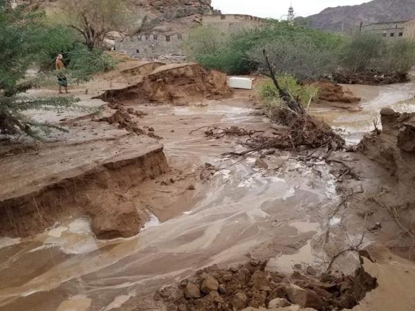 إثر السيول في شبوة.. ثلاثة ضحايا