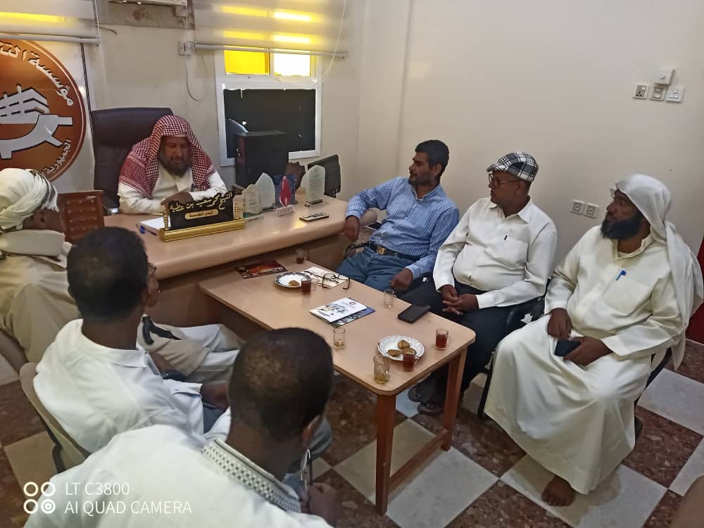 مناقشة أوجه التعاون المشترك بين مؤسسة التنمية الخيرية و مؤسسة الأحقاف التنموية بالمكلا