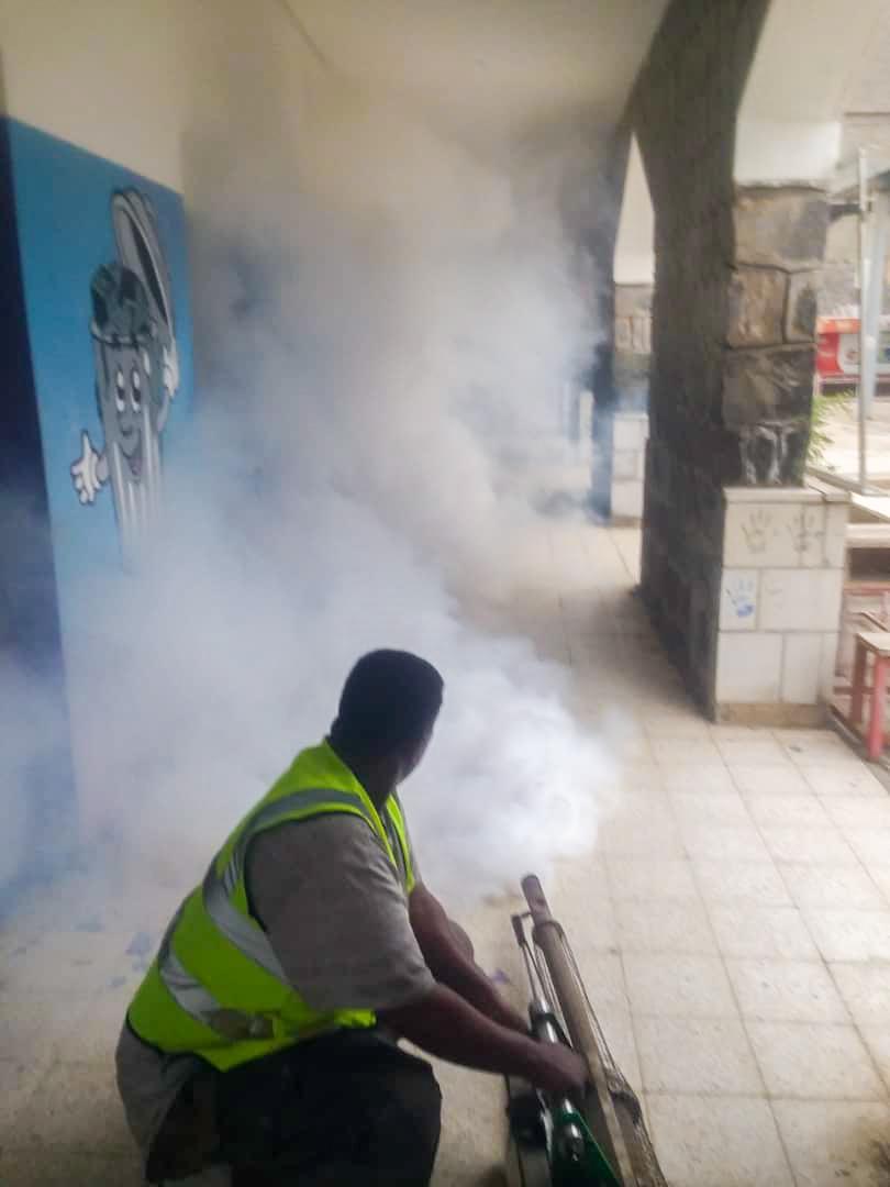 صحة البيئة بصيرة : جهودنا مستمرة في مكافحة البعوض الطائر