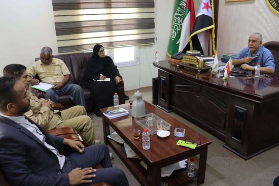 فريق التوجيه الرئاسي يلتقي ممثلي نقابة المهندسين الجنوبيين بساحل حضرموت