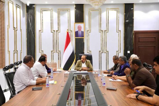 محافظ حضرموت يبحث مع أورتسلا صيانة محطات الكهرباء