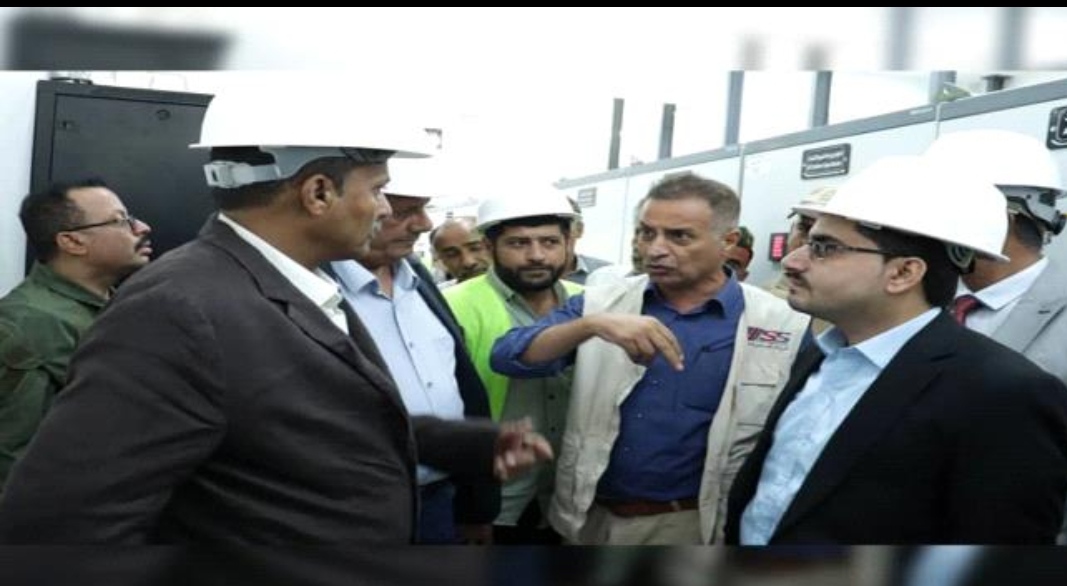 نائب وزير المياه والبيئة يتفقد المشاريع المائية في أبين