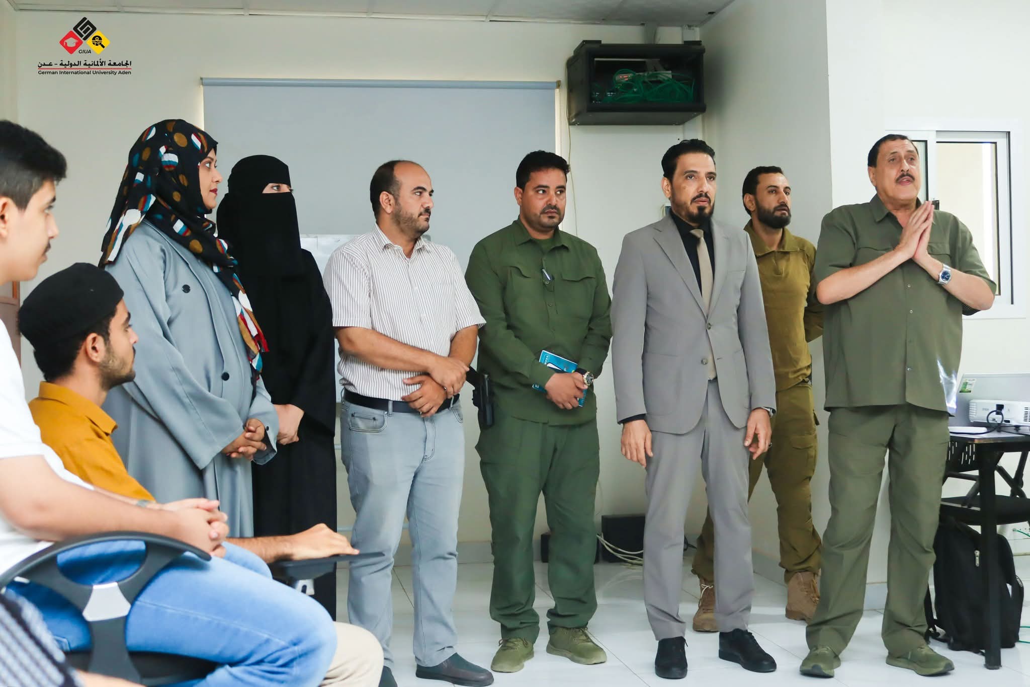 مدير أمن العاصمة عدن يزور الجامعة الألمانية الدولية – عدن